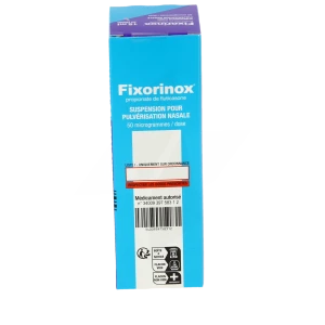 Fixorinox 50 Microgrammes/dose, Suspension Pour Pulvérisation Nasale