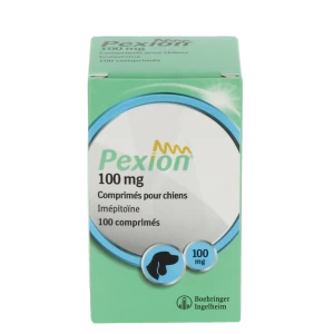 Pexion 100 Mg Comprimes Pour Chiens, Comprimé