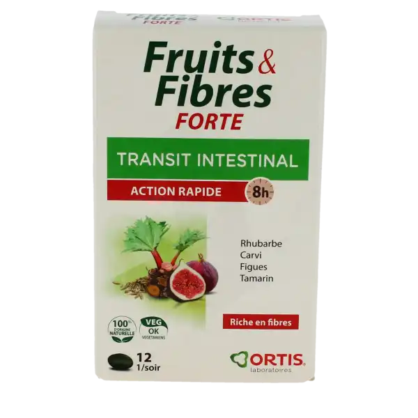 Ortis Fruits & Fibres Forte Comprimés B/12
