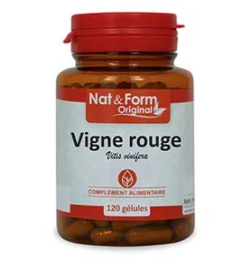Nat&form Bio Vigne Rouge Gélules B/80