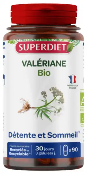 Superdiet Valériane Bio Gélules B/90