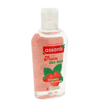 Assanis Gel Hydroalcoolique Fraise Des Bois Flacon De 80 Ml à GAGNAC-SUR-GARONNE