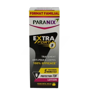 Paranix Extra Fort 5 Min Lot Antipoux Spray/200ml+peigne