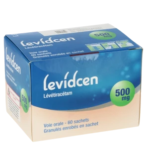 Levidcen 500 Mg, Granulés Enrobés En Sachet