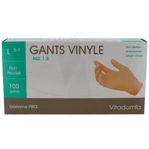 Astech Limited Gant Examen Vinyl Sans Poudre L B/100