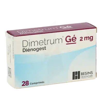 Dimetrum 2 Mg, Comprimé à Eysines