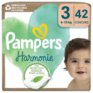 Pampers Harmonie Couche T3 Paq/42