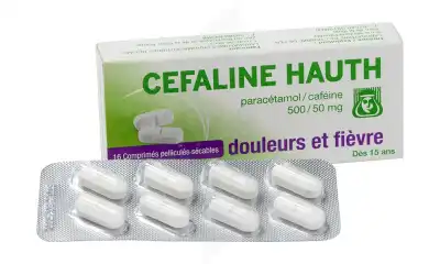 Cefaline Hauth 500 Mg/50 Mg Comprimés Pelliculés Sécables Plq/16 à  ILLZACH
