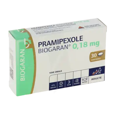 Pramipexole Biogaran 0,18 Mg, Comprimé à ROMORANTIN-LANTHENAY