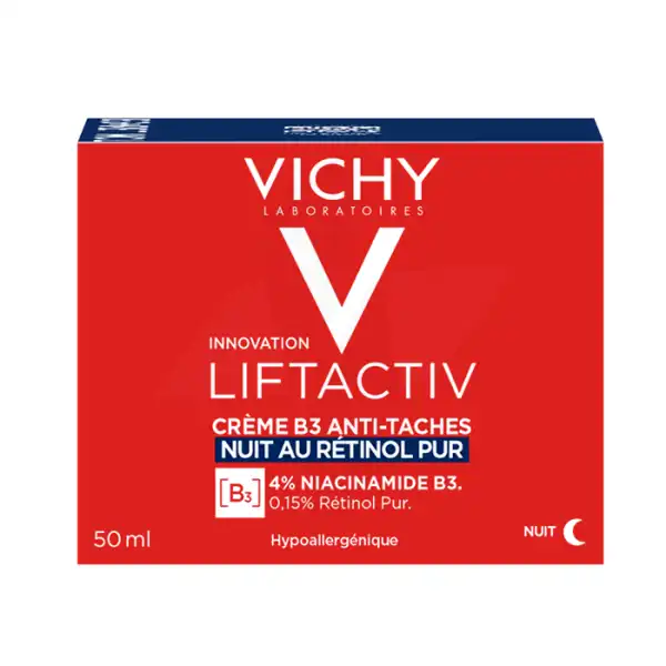 Vichy Liftactiv Specialist Crème B3 Anti Taches Nuit Avec Du Retinol Pur Pot/50ml