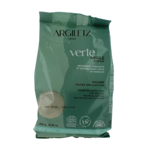 Argiletz Argile Surfine Verte Poudre Sachet/300g