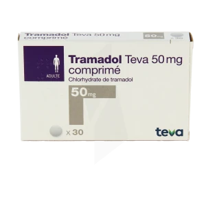 Tramadol Teva 50 Mg, Comprimé