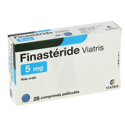 Finasteride Viatris 5 Mg, Comprimé Pelliculé à Dreux