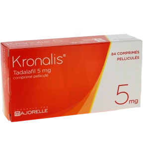 Kronalis 5 Mg, Comprimé Pelliculé