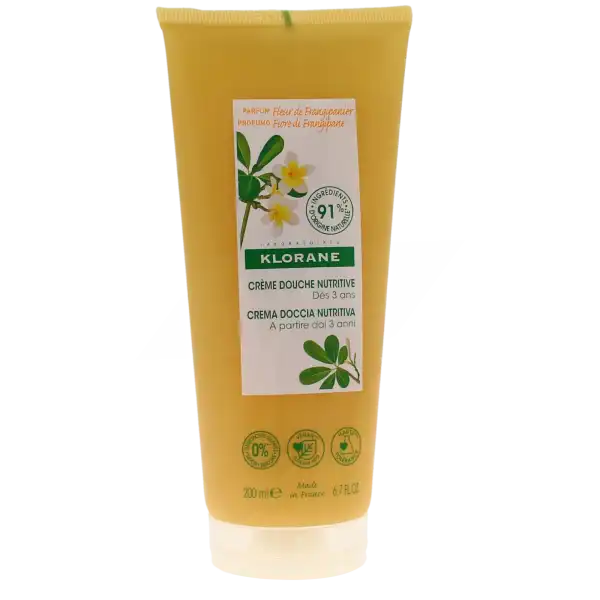 Klorane Fleur De Frangipanier Crème Douche Nutritive 200 Ml