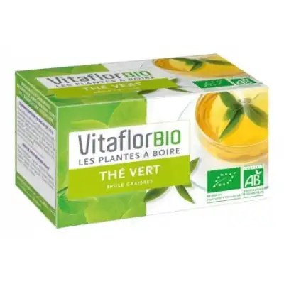 Vitaflor Bio Thé Vert 18 Sachets à Béthune