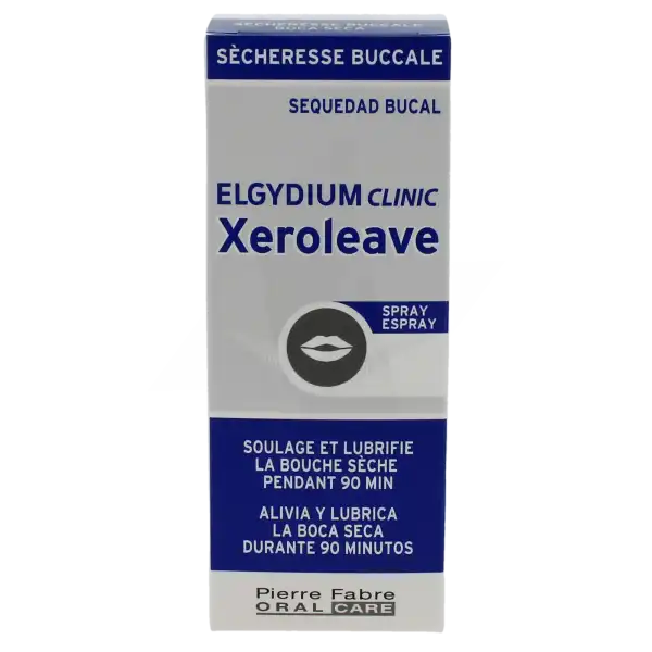 Elgydium Clinic Xeroleave Spray Buccal Fl/70ml Pompe Doseuse