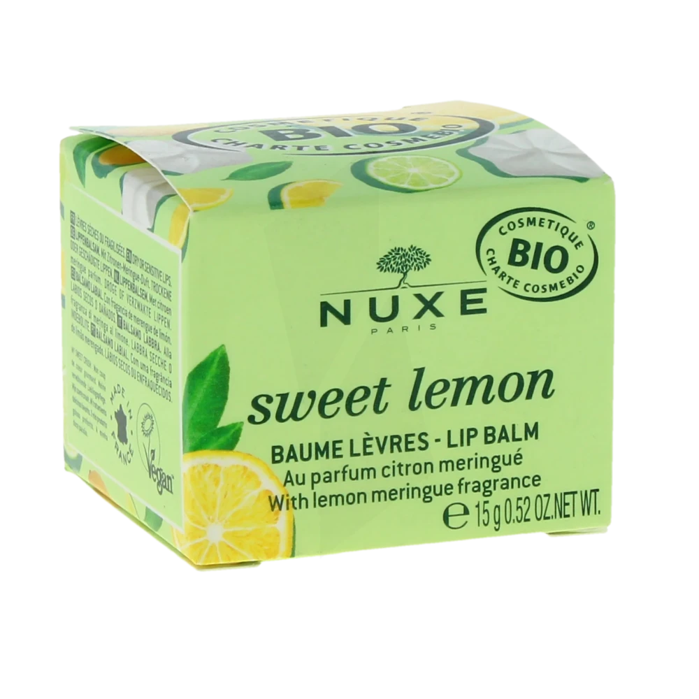 Nuxe Sweet Lemon Baume Lèvres Pot De 15 G