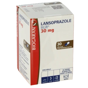 Lansoprazole Bgr 30 Mg, Gélule Gastro-résistante