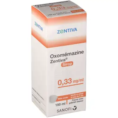 Oxomemazine Zentiva 0,33 Mg/ml, Sirop à CANEJAN