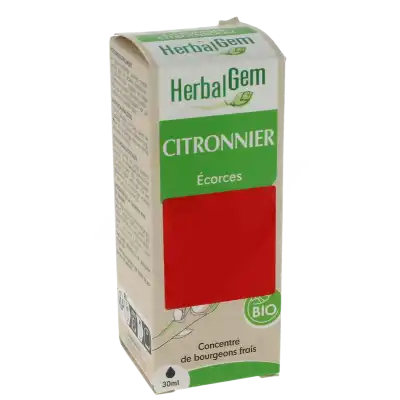 Herbalgem Citronnier Macérat Bio Fl Cpte-gttes/30ml à MONTEUX