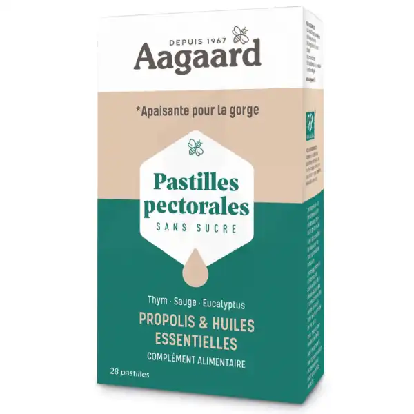 Aagaard Propolentum Pastilles Apais'toux B/30