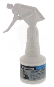 Biocanina Tick-puss Fipronil 2,5ml/mg Solution Externe Spray/250ml