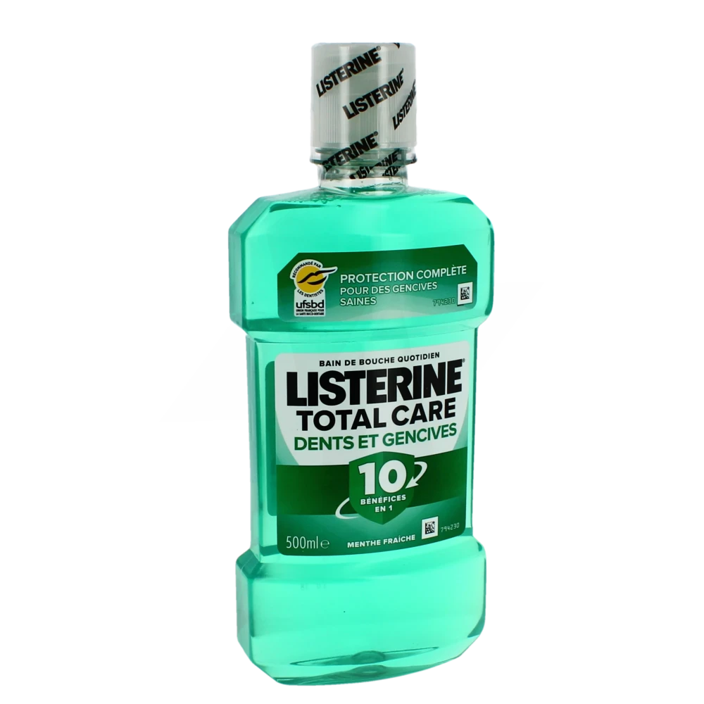 Listerine Protection Dents Gencives Bain Bouche Fl/500ml