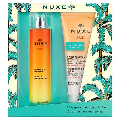 Pharmacie Mar Vivo - Parapharmacie Nuxe Sun Eau Délicieuse Parfumante 100ml+shampoing  Douche - SEYNE-SUR-MER (LA)