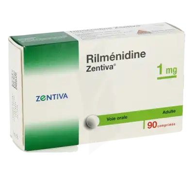 Rilmenidine Zentiva 1 Mg, Comprimé à Bordeaux