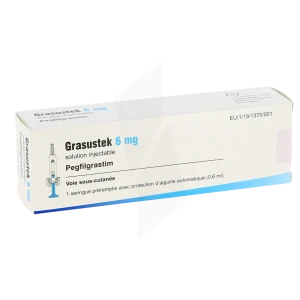 Grasustek 6 Mg, Solution Injectable En Seringue Préremplie