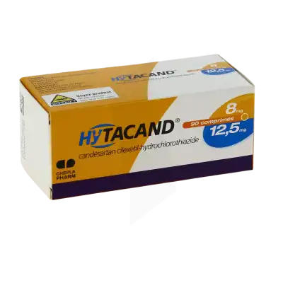 HYTACAND 8 mg/12,5 mg, comprimé
