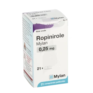 Ropinirole Viatris 0,25 Mg, Comprimé Pelliculé