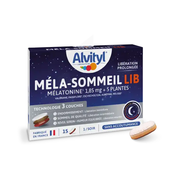 Alvityl Méla-sommeil Lib Comprimés B/15