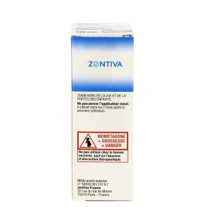 Mometasone Zentiva 50 Microgrammes/dose, Suspension Pour Pulvérisation Nasale