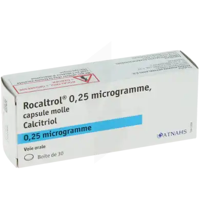 Rocaltrol 0,25 Microgramme, Capsule Molle à TOULOUSE