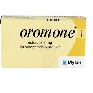 Oromone 1 Mg, Comprimé Pelliculé