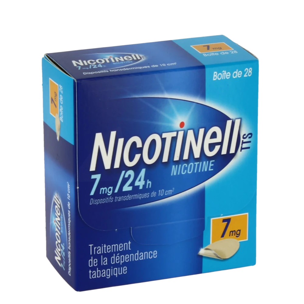 Nicotinell Tts 7 Mg/24 H, Dispositif Transdermique