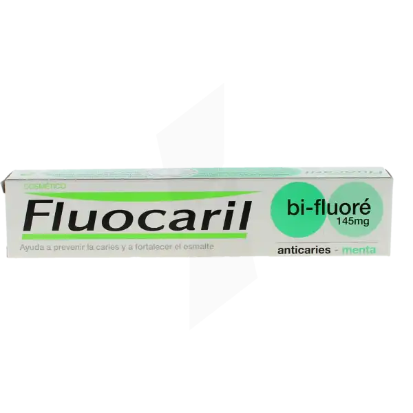 Fluocaril Bi-fluoré 145mg Dentifrice Menthe Tube De 75 Ml