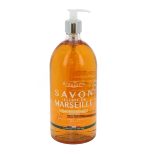 Beauterra - Savon De Marseille Liquide - Vanille/miel - 1l