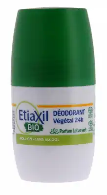 Etiaxil Vegetal Déodorant 24h Lotus Roll-on/50ml à SENNECEY-LÈS-DIJON