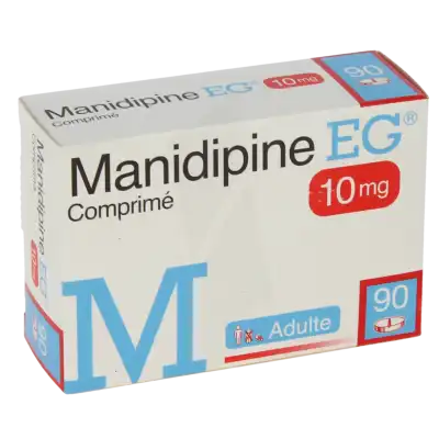 MANIDIPINE EG 10 mg, comprimé