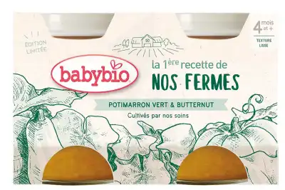 Babybio Pot Pomme De Terre Potimarron Vert à Mûrs-Erigné