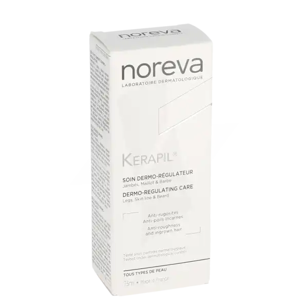Noreva Kerapil Crème Soin Dermo Régulateur T/75ml