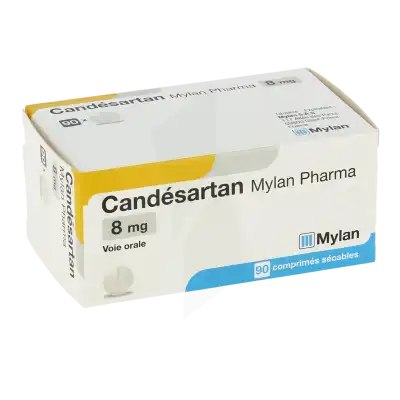 Candesartan Viatris 8 Mg, Comprimé Sécable à Bassens