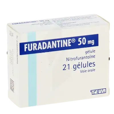 Furadantine 50 Mg, Gélule à SAINT-PRIEST