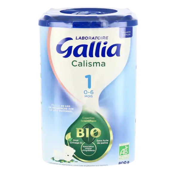 Gallia Calisma Bio 1 Lait En Poudre B/800g