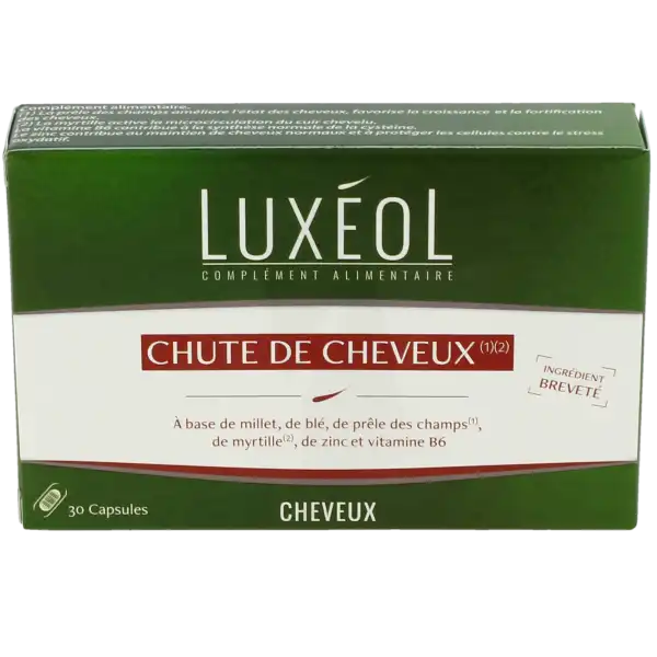 Luxéol Chute De Cheveux Caps B/30