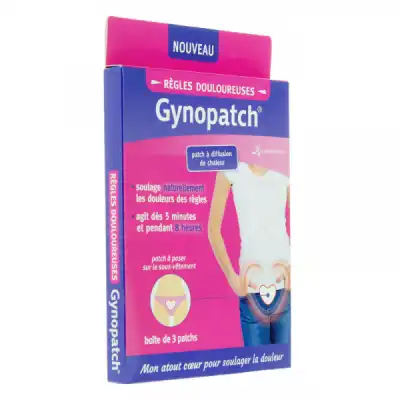 Gynopatch Patch Règles Douloureuses B/3 à SAINT-JEAN-D-ILLAC
