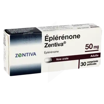 Eplerenone Zentiva 50 Mg, Comprimé Pelliculé à Bordeaux